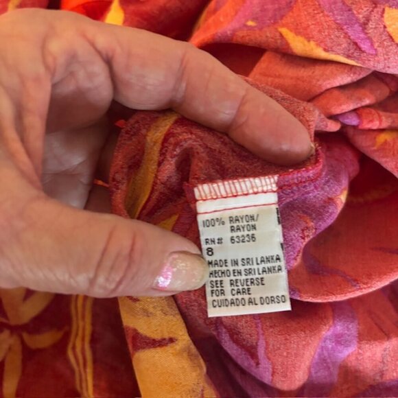 Dress Barn Sleeveless Maxi Dress - Size 8 - Picture 6 of 6